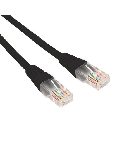 Патч-корд U/UTP CAT 6, RJ45-RJ45, 26AWG, LSZH, черный, 1.5м REXANT (02-0292-105). Патч-корд UTP. Rexant в Кургане