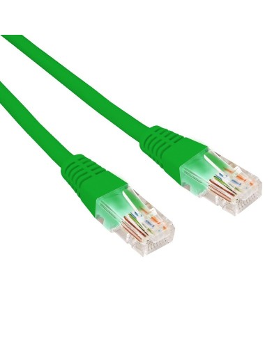 Патч-корд U/UTP CAT 6, RJ45-RJ45, 26AWG, LSZH, зеленый, 0.5м REXANT (02-0296-05). Патч-корд UTP. Rexant в Кургане