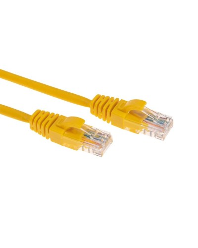 Патч-корд U/UTP, CAT 5e, RJ45-RJ45, 26AWG, LSZH, желтый, 5м  REXANT (02-0105-5). Патч-корд UTP. Rexant в Кургане
