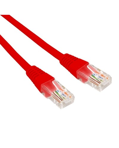 Патч-корд U/UTP CAT 6, RJ45-RJ45, 26AWG, LSZH, красный, 3м REXANT (02-0293-3). Патч-корд UTP. Rexant в Кургане
