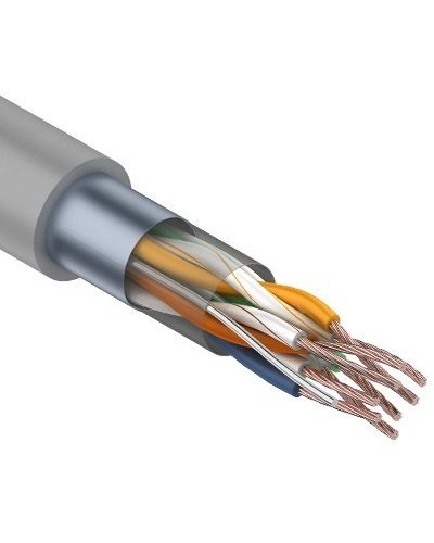 F/UTP 4PR 24AWG, CAT5e, STRANDED 305м REXANT (01-0145). Кабель «витая пара» (LAN) для структурированных систем связи. Rexant в Кургане