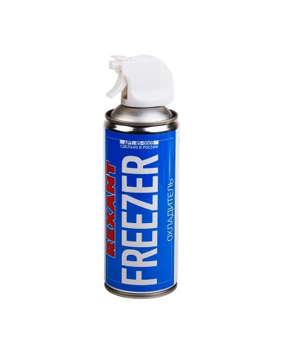 Аэрозоль охладитель FREEZER, REXANT, 400 мл. (85-0005). Баллон с охладителем. Rexant в Кургане