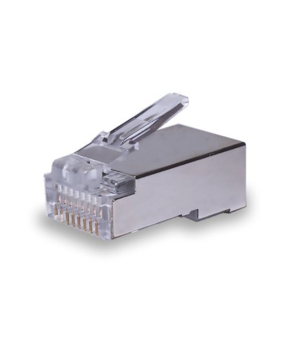 Коннекторы 8P8C FTP Cat.5e (RJ-45) (100шт) (10-0231). Разъем RJ-45. SUPRLAN в Кургане