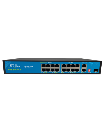 ST-S165POE PRO (версия 2). Сетевой PoE коммутатор. Space Technology в Кургане