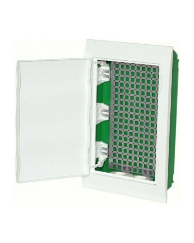 City9 Box IT 36 модулей встраиваемый с белой дверцей, 2 розетки (EZ9E312P2FIT). Щиток модульный. Systeme Electric в Кургане