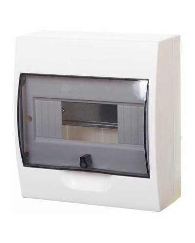 City9 Box 8 модулей навесной с прозрачной дверцей (EZ9E108S2SRU). Щиток модульный. Systeme Electric в Кургане