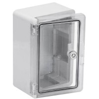 ЩМП-0-1, прозрачная крышка, ABS, IP65, 300x200x130. Бокс пластиковый антивандальный. TDM ЕLECTRIC