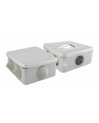 Коробка ОП 100х100х50мм, крышка, IP55, 6 вх. (SQ1401-1255). Распаячная коробка. TDM ЕLECTRIC в Кургане