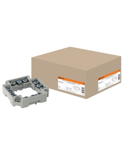 Клеммник для распаячных и установочных коробок с шагом 60мм, IP20, TDM (SQ1402-0117). Клеммник. TDM ЕLECTRIC в Кургане