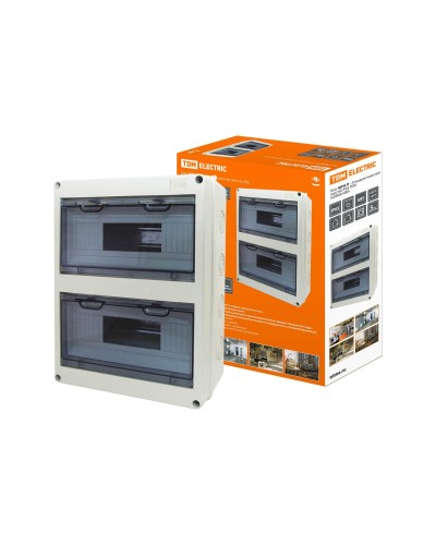 ЩРН-П-24 модулей навесной пластик IP65 (SQ0908-0006). Бокс. TDM ЕLECTRIC в Кургане