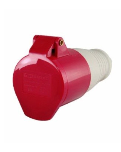 Розетка 214 переносная 3Р+РЕ 16А 380В IP44 (SQ0603-0011). Розетка. TDM ЕLECTRIC в Кургане