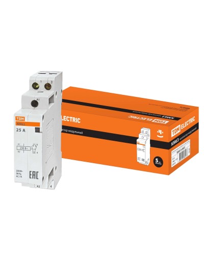 КМ 63/2-25 1НО;1НЗ (SQ0213-0007). Контактор модульный. TDM ЕLECTRIC в Кургане