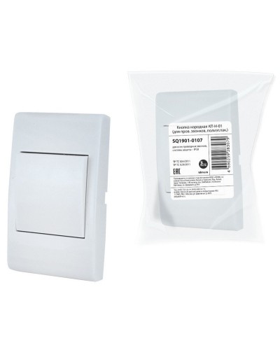 КП-Н-01 (SQ1901-0107). Кнопка для проводных звонков. TDM ЕLECTRIC в Кургане