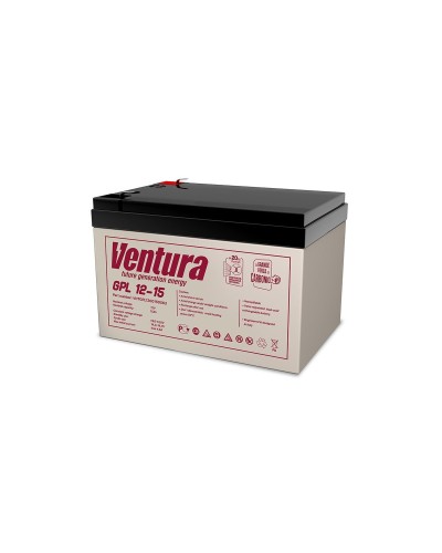 Ventura GPL 12-15. Аккумулятор герметичный свинцово-кислотный. Ventura в Кургане