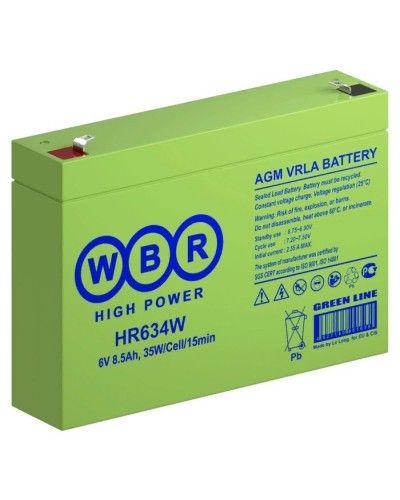 WBR HR634W. Аккумулятор герметичный свинцово-кислотный. WBR в Кургане