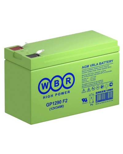 WBR GP1290 F2. Аккумулятор герметичный свинцово-кислотный. WBR в Кургане