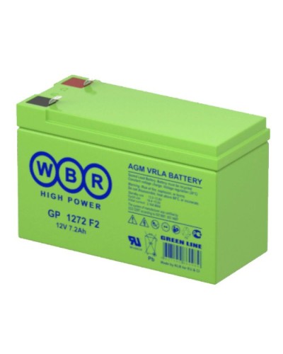 WBR GP1272 F2 (12V28W). Аккумулятор герметичный свинцово-кислотный. WBR в Кургане