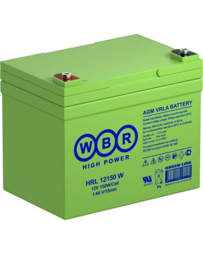 WBR HRL12150W. Аккумулятор герметичный свинцово-кислотный. WBR в Кургане