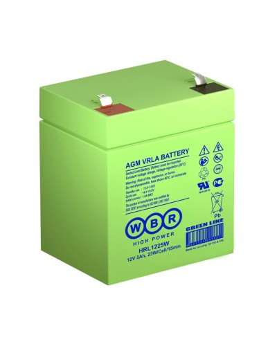 WBR HRL1225W. Аккумулятор герметичный свинцово-кислотный. WBR в Кургане