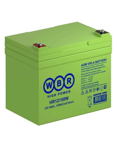 WBR HR12150W. Аккумулятор герметичный свинцово-кислотный. WBR в Кургане