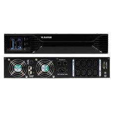 RAPAN-UPS 1000 RACK+2х9Ah (RAPAN-UPS 1000-RACK-IN-2х9-E) (8958). Бесперебойный источник питания. Бастион