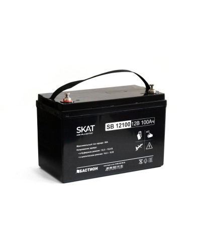 SKAT SB 12100 (2542). Аккумулятор герметичный свинцово-кислотный. Бастион в Кургане