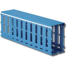 Короб перфорированный, синий RL12 40x80 (01160RL): Короб перфорированный