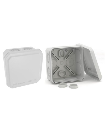 Коробка ответвительная с кабельными вводами IP55, 85х85х40 (53785). Коробка ответвительная. ДКС в Кургане