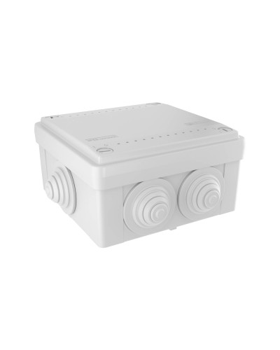 Коробка ответвительная с кабельными вводами IP55, 100х100х50 (53801). Коробка ответвительная. ДКС в Кургане