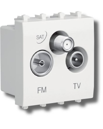 Розетка TV-FM-SAT Avanti 1 модуль белое облако (4400532): Розетка TV-FM-SAT в Кургане