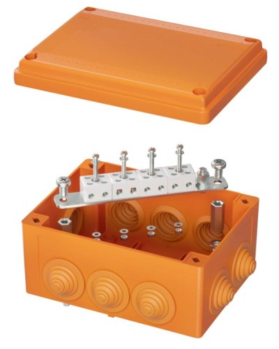 Коробка FS 150х110х70 8P (FSB21804). Коробка ответвительная огнестойкая из термопласта. ДКС в Кургане
