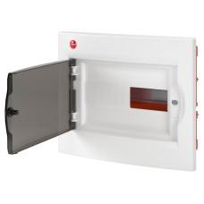 Щиток встраиваемый с дверцей 12 модулей IP41 белый (81512). Щиток встраиваемый. ДКС