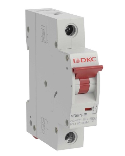 YON max MD63N 1P 32А 6кА C (MD63N-1PC32). Автоматический выключатель. ДКС в Кургане