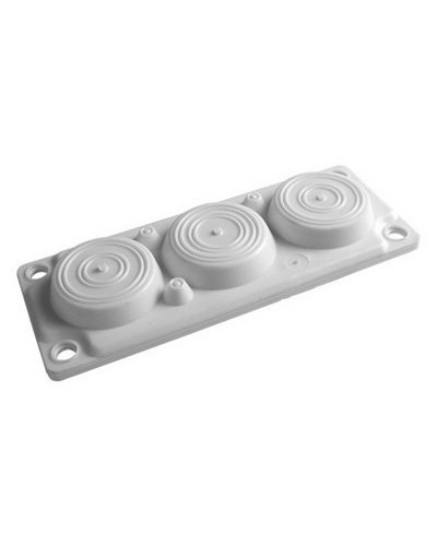 Кабельный ввод, IP65, 6 отверстий (R5HTC03). Кабельный ввод. ДКС в Кургане