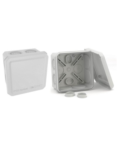 Коробка ответвительная с кабельными вводами IP55, 70х70х40 (53770). Коробка ответвительная. ДКС в Кургане