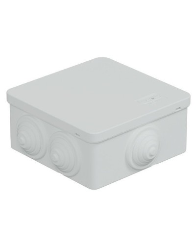 Коробка JBS101 100х100х55, 6 вых., IP55, белая (44037W-1). Коробка монтажная. Экопласт в Кургане