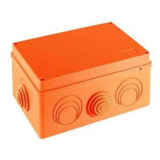 Коробка JBS210 210x150x100, 8 вых., 5P (2,5…25мм²) (43726HF): Коробка монтажная, огнестойкая, без галогена