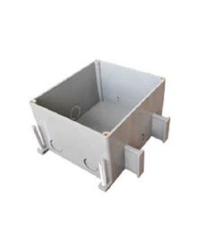 Коробка для люков в пол на 2 поста BOX/2+2ST66 (70125): Коробка для люков в пол на 2 поста 45х45мм + 2 модуля 45х22,5 (70025), пластик в Кургане