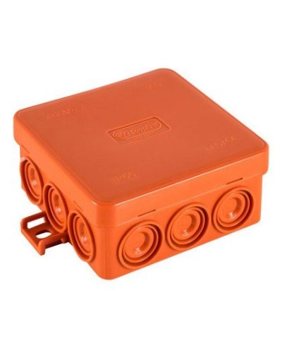 Коробка JBL085 85х85х38, 12 вых., 2P (0,15...2,5мм²) (43055HF): Коробка монтажная, огнестойкая, без галогена в Кургане