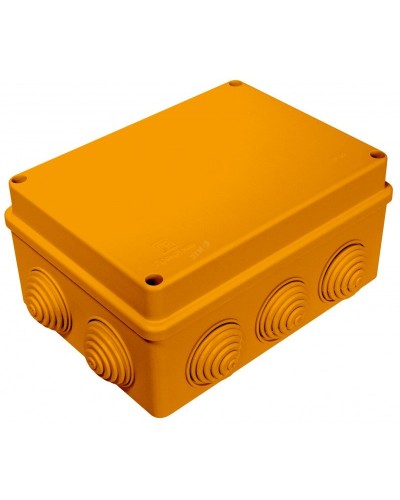 Коробка JBS150 150х110х70, 10 вых., 6P (1,5…4мм²) (43109HF). Коробка монтажная, огнестойкая, без галогена. Экопласт в Кургане
