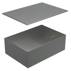Коробка металлическая с крышкой для заливки в пол BOX/6-8 (70161): Коробка металлическая с крышкой для заливки в пол 249,6х167,6х75мм, для люков 70062, 70082