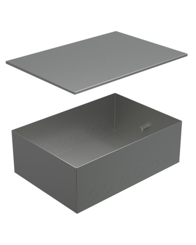 Коробка металлическая с крышкой для заливки в пол BOX/6-8 (70161): Коробка металлическая с крышкой для заливки в пол 249,6х167,6х75мм, для люков 70062, 70082 в Кургане