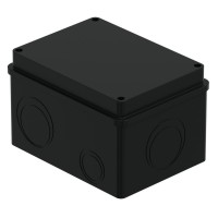 Коробка BJB/JBS150 150х110х110, IP56, черная (44061BL-1). Коробка монтажная. Экопласт