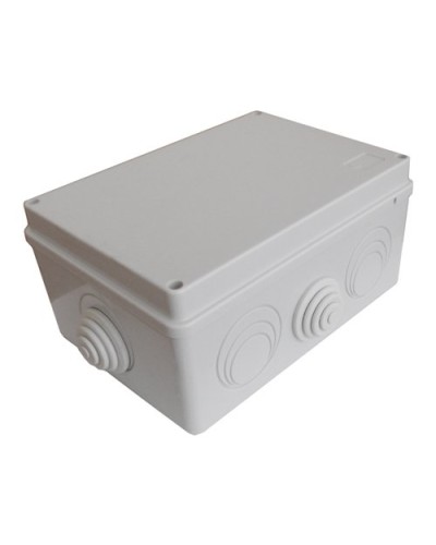 Коробка JBS210 210х150х100, 8 вых., 12P (0,15...2,5мм²) серая (43046HF-GR). Коробка монтажная, огнестойкая, без галогена. Экопласт в Кургане