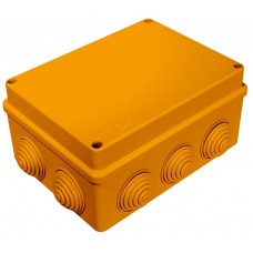 Коробка JBS150 150х110х70, 10 вых., 9P (0,15...2,5мм²) (43149HF): Коробка монтажная, огнестойкая, без галогена