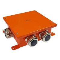 Коробка SMB165 металлическая 164х164х65, 10P (1,5-6 мм²) (56269E). Коробка, огнестойкая. Экопласт
