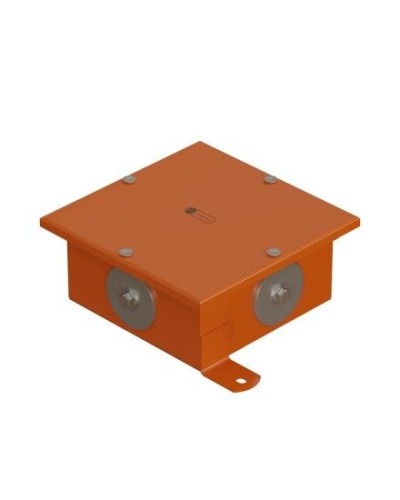 Коробка SMB120 металлическая 120х120х60, 4 металлических заглушки (56004S). Коробка, 4 металлические заглушки. Экопласт в Кургане