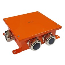Коробка SMB165 металлическая 164х164х65, 10P (1,5-6 мм²) (56269). Коробка, огнестойкая. Экопласт