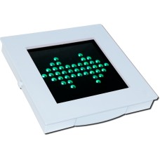 МИНИ-12-ДИН1 (MINI-DIN-LR) Влево-Вправо. Оповещатель охранно-пожарный световой динамический (табло). Электротехника и Автоматика