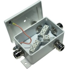 КМ-О (10к*6,0)-IP66-d, четыре ввода: Коробка монтажная огнестойкая